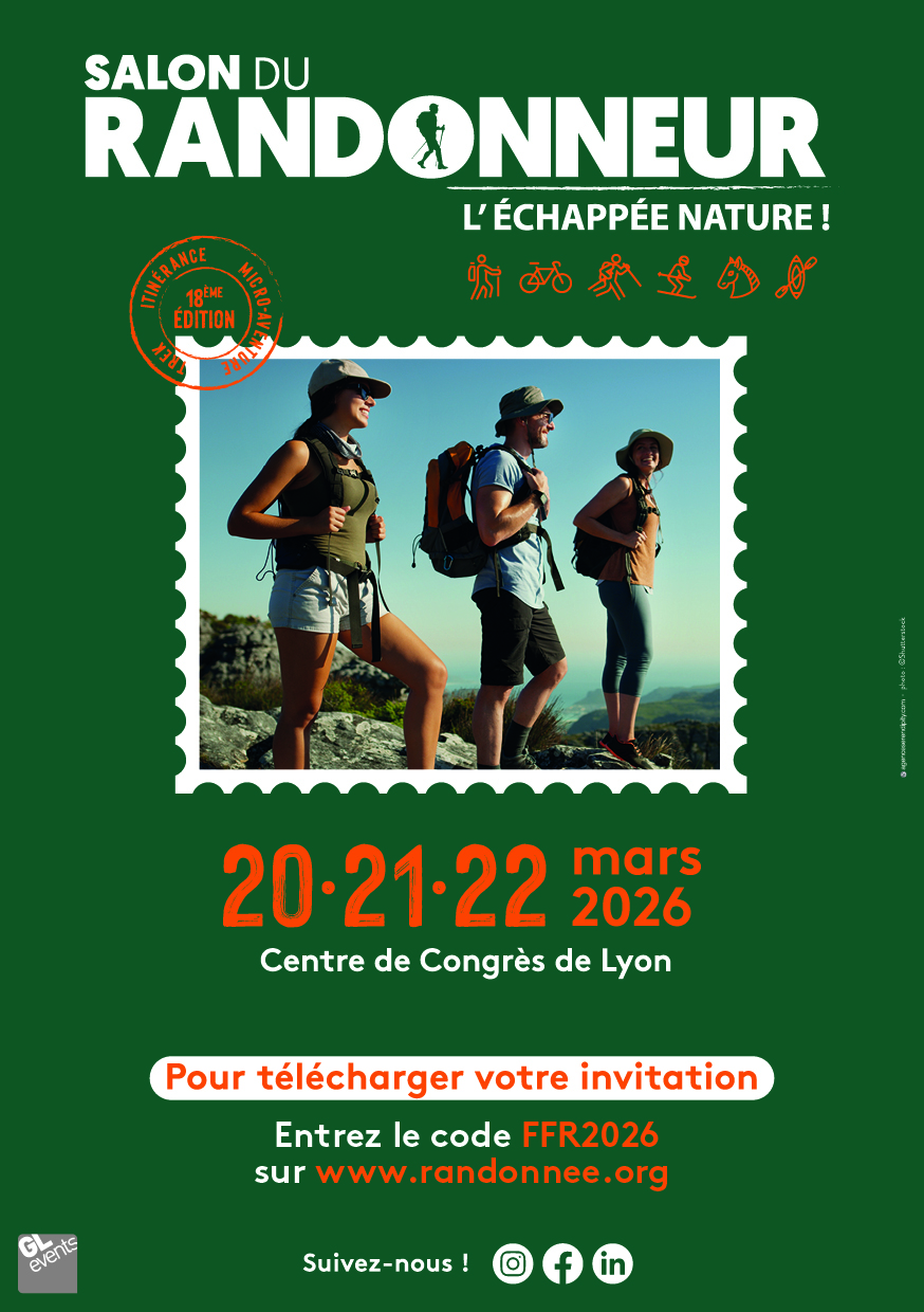 Affiche Salon du Randonneur 2026