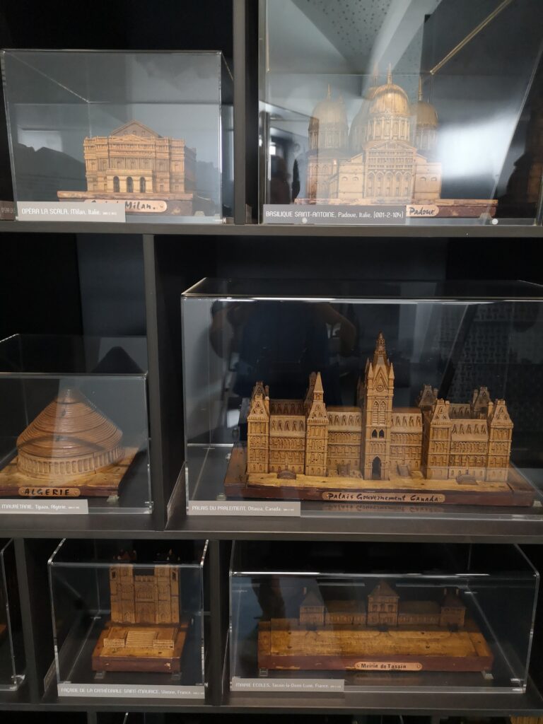 Maquettes d'Antoine Brun