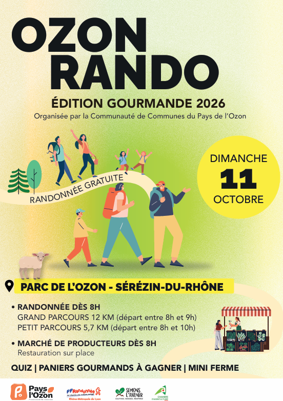 Affiche OZON RANDO recto